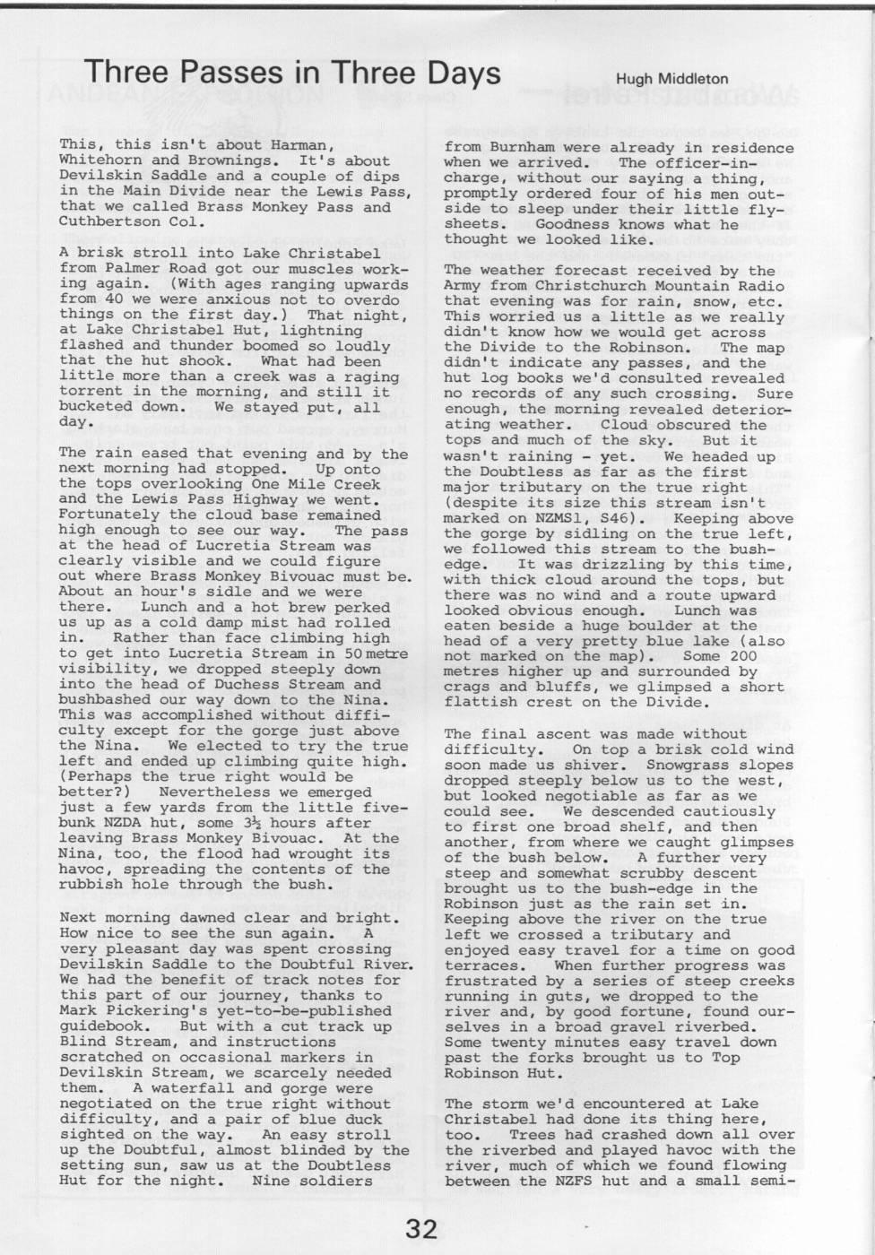 Scanned journal page 2 of 2: The A-Team on Wombat Patrol