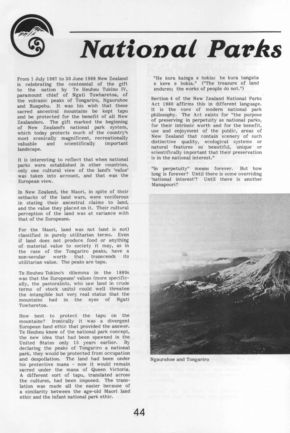 Scanned journal page 3 of 3: Assault Course Kaimanawas