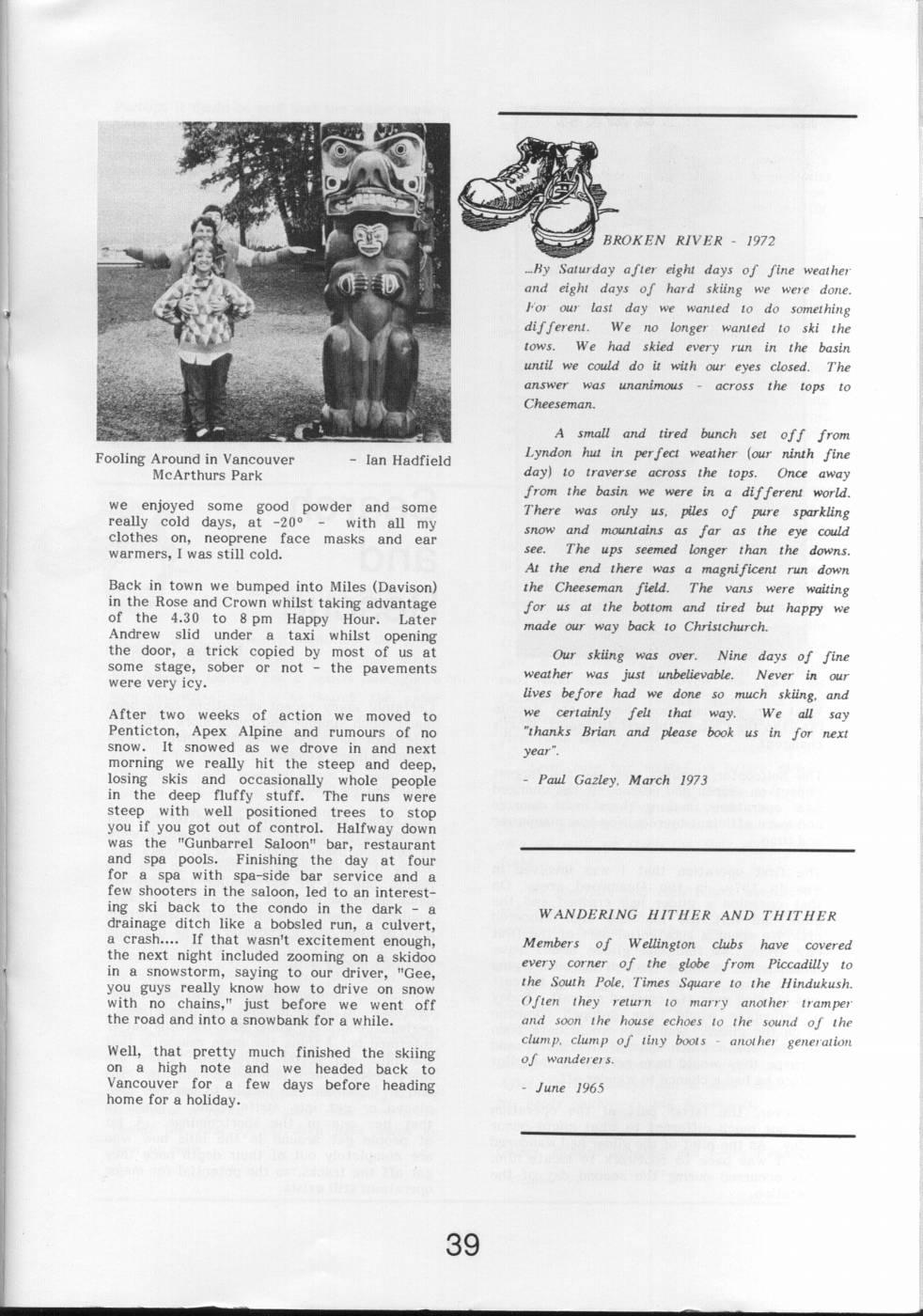 Scanned journal page 2 of 3: Bad Craziness in British Columbia and Alberta