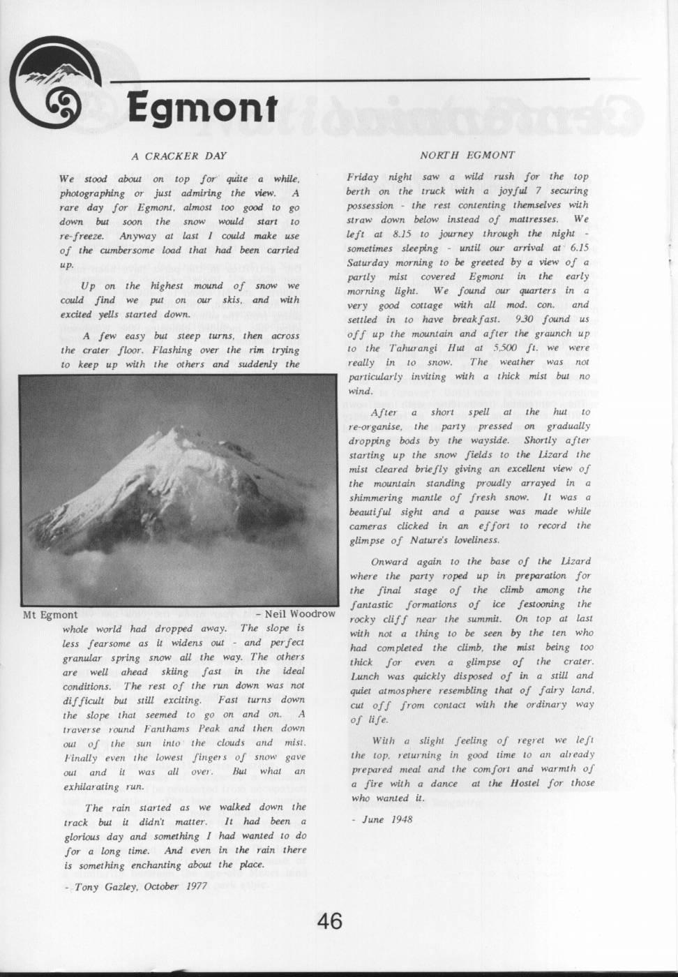 Scanned journal page 1 of 2: Egmont - A Cracker Day