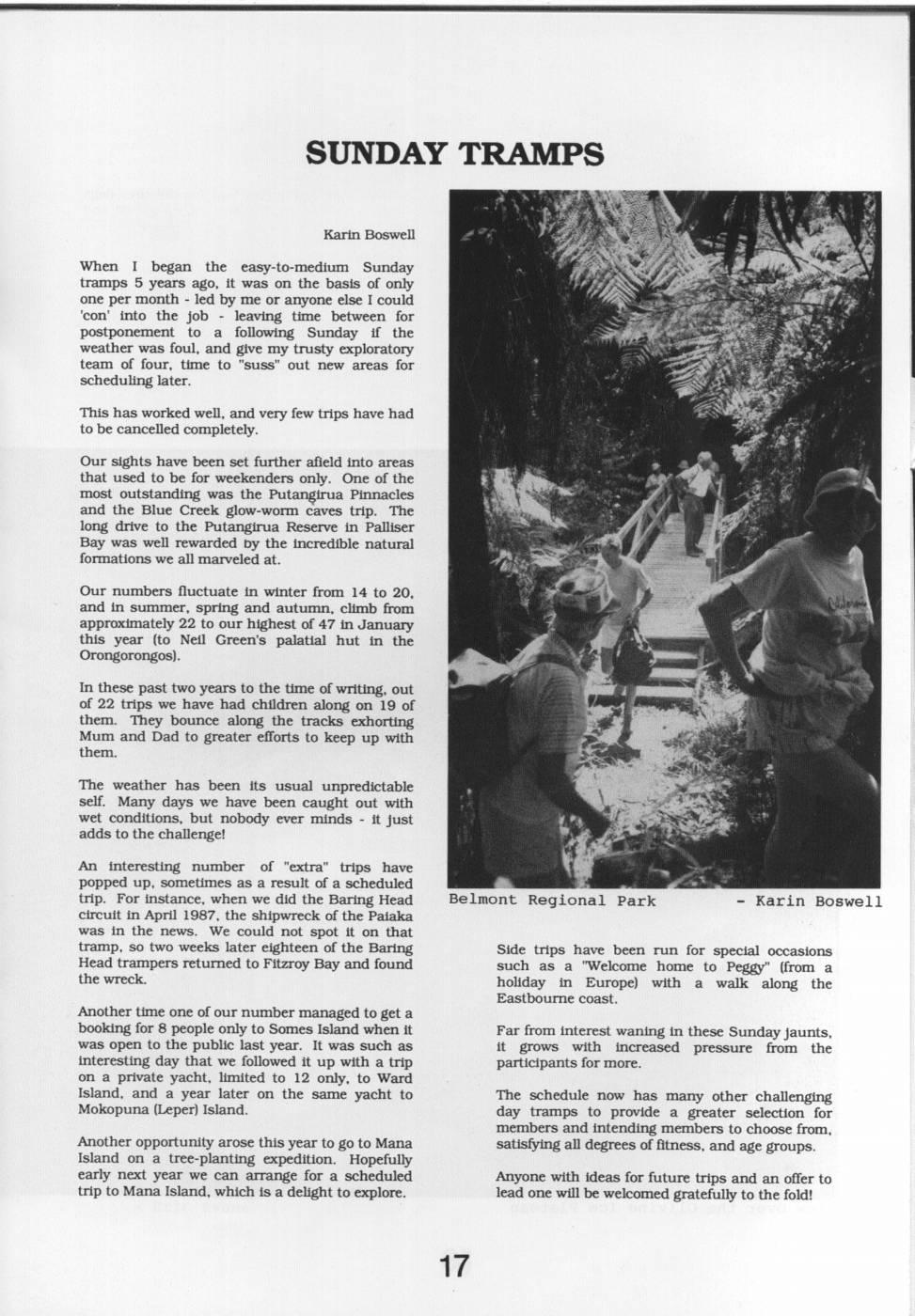 Scanned journal page 4 of 4: 40th Anniversary Southern Crossing