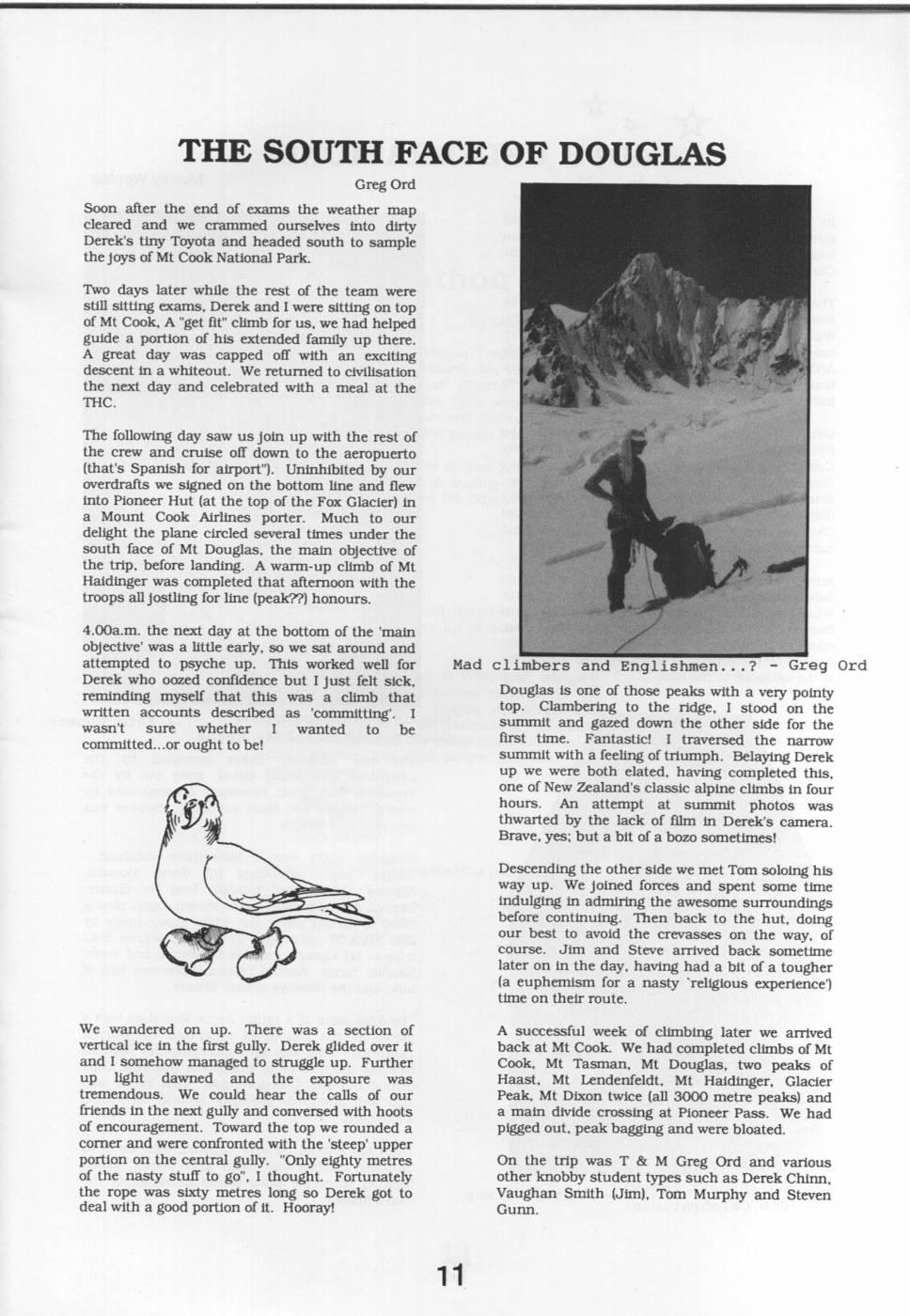 Scanned journal page 4 of 4: A Cloud Nine Experience