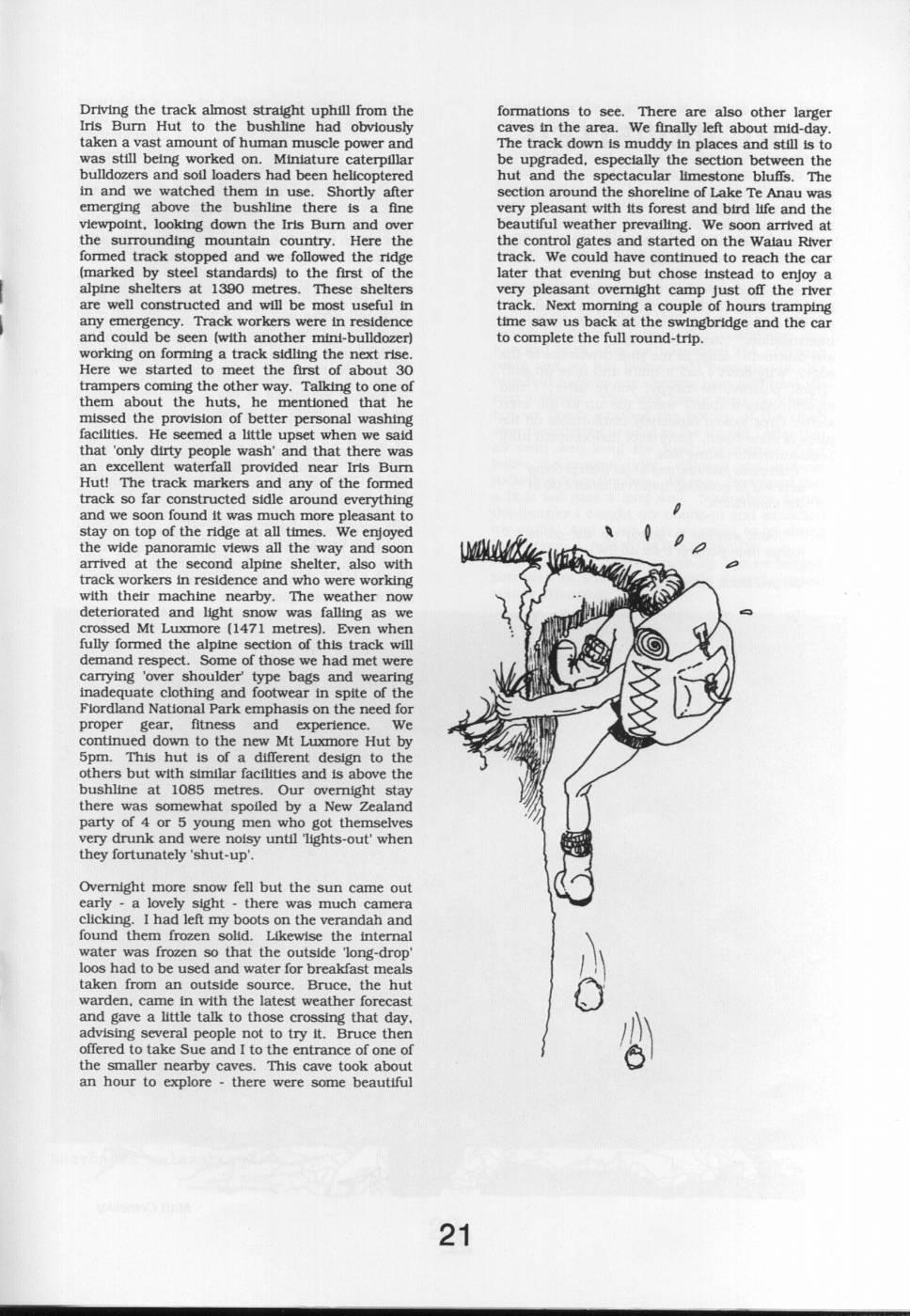 Scanned journal page 2 of 3: A New Track - Kepler
