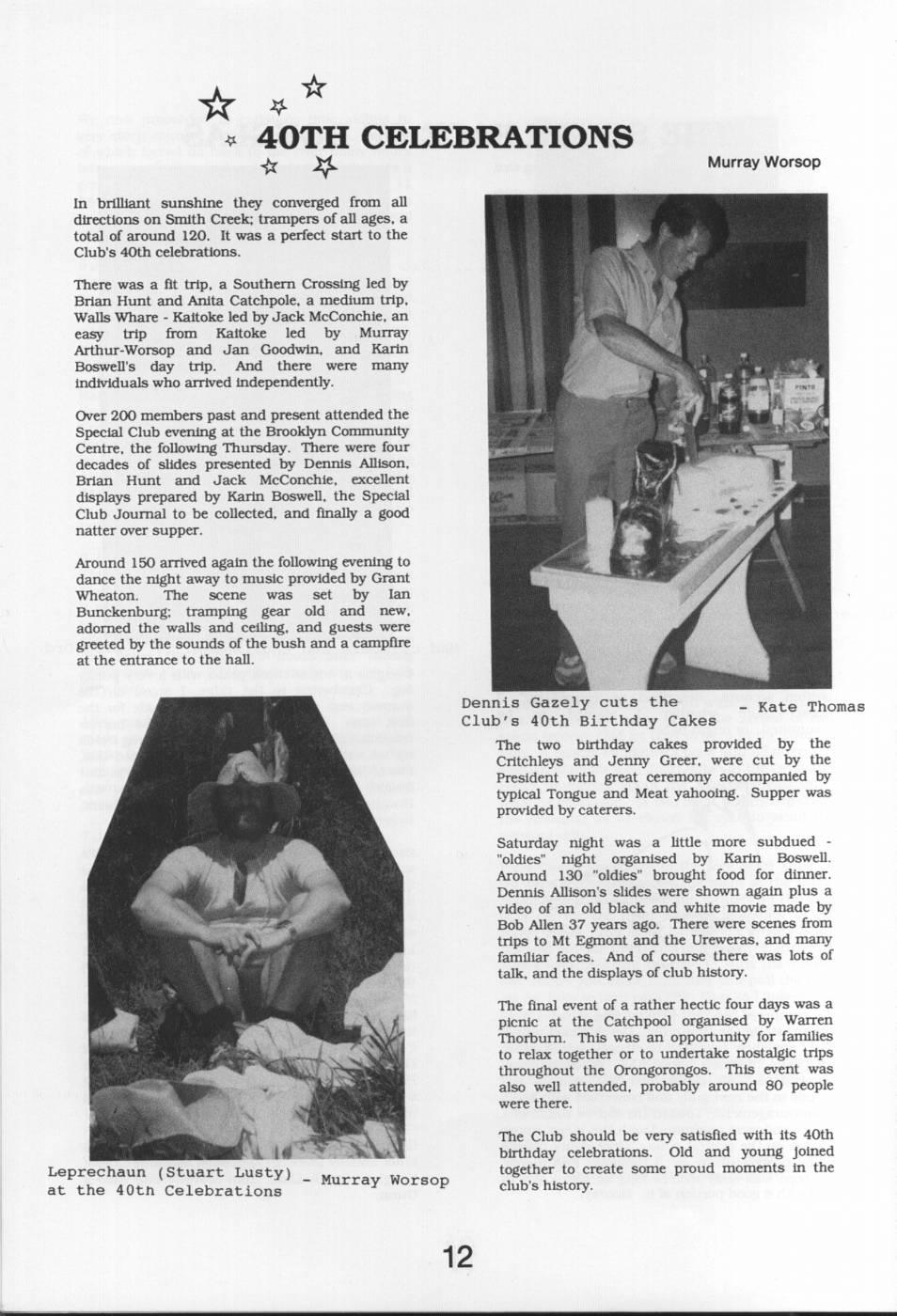 Scanned journal page 2 of 2: The South Face of Douglas
