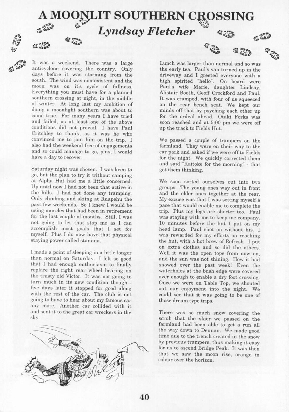 Scanned journal page 4 of 4: Just Part the Leatherwood, Dear