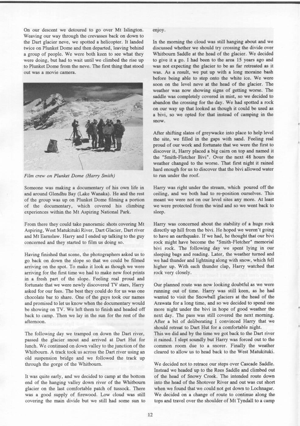 Scanned journal page 2 of 4: Twin Peaks
