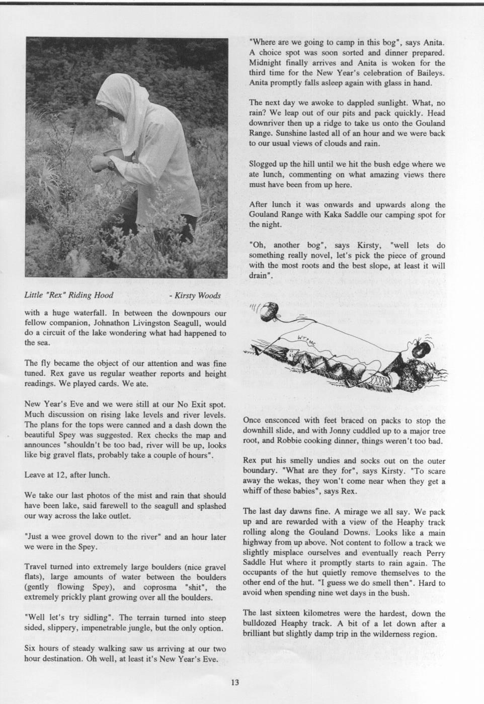 Scanned journal page 2 of 3: A Summer's Holiday