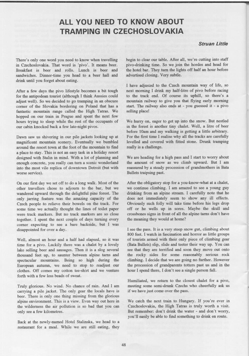 Scanned journal page 5 of 5: Easter on the Clarence
