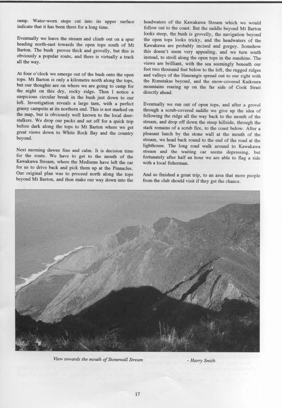 Scanned journal page 2 of 3: Stonewalled No Longer