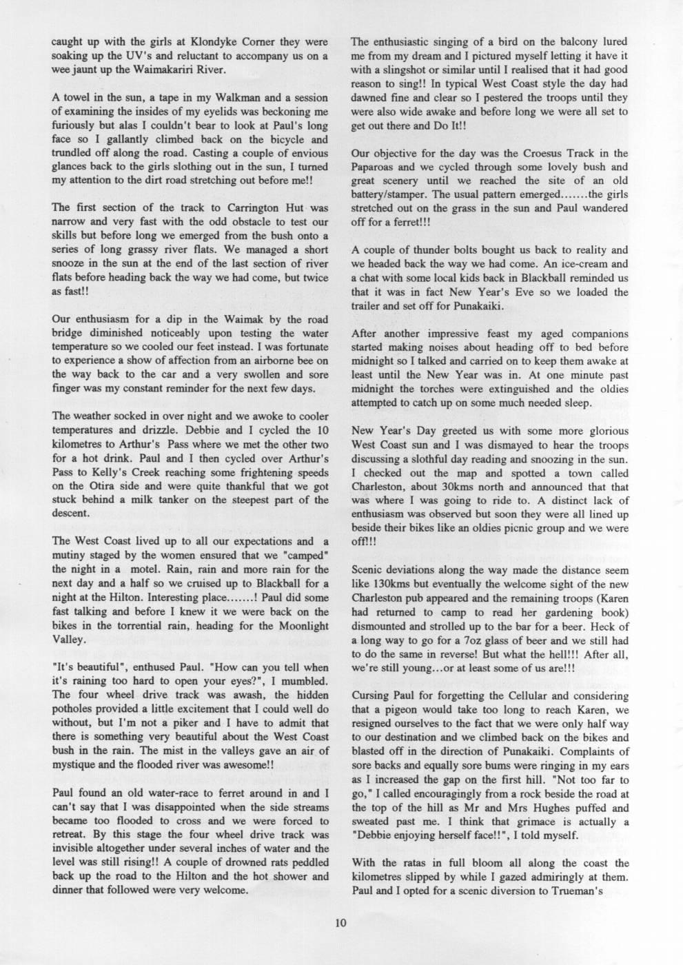 Scanned journal page 3 of 5: Ten Days in the Saddle