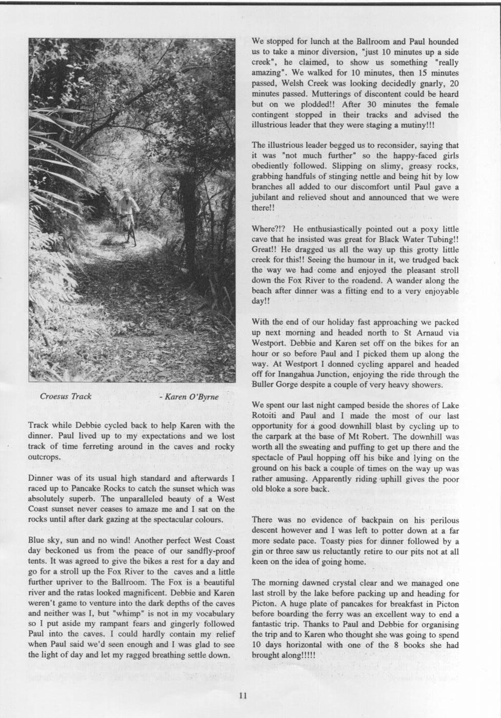 Scanned journal page 4 of 5: Ten Days in the Saddle