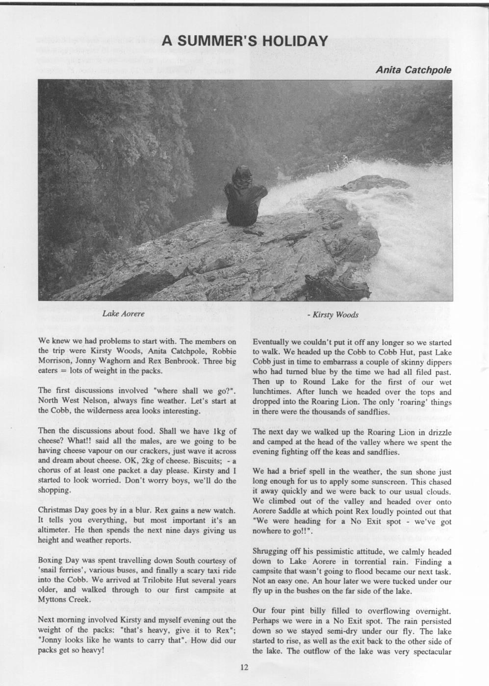 Scanned journal page 5 of 5: Ten Days in the Saddle