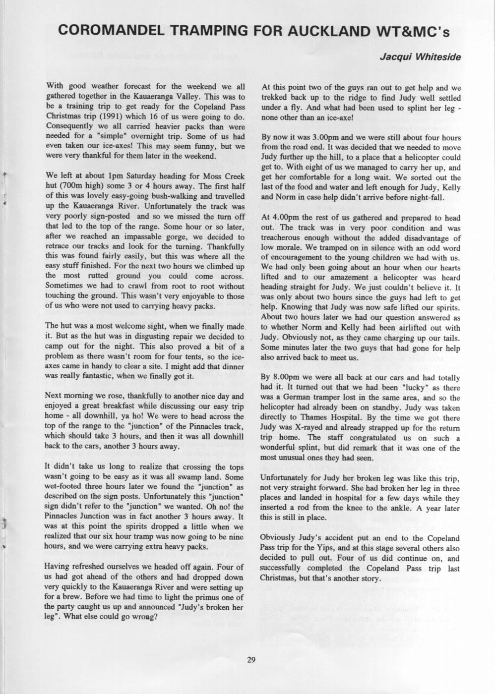 Scanned journal page 2 of 2: Tongue and Meats Up North