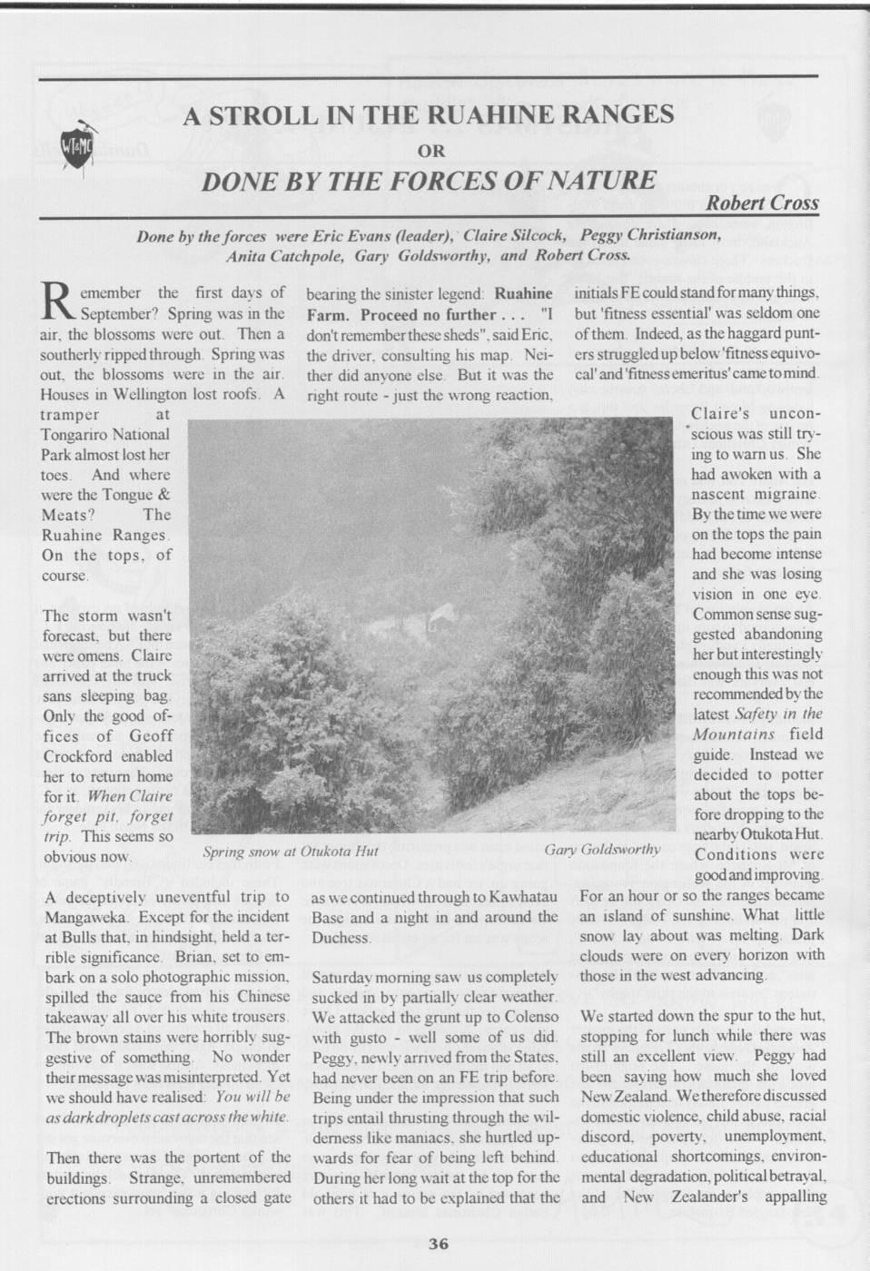 Scanned journal page 2 of 2: Christmas in June ???