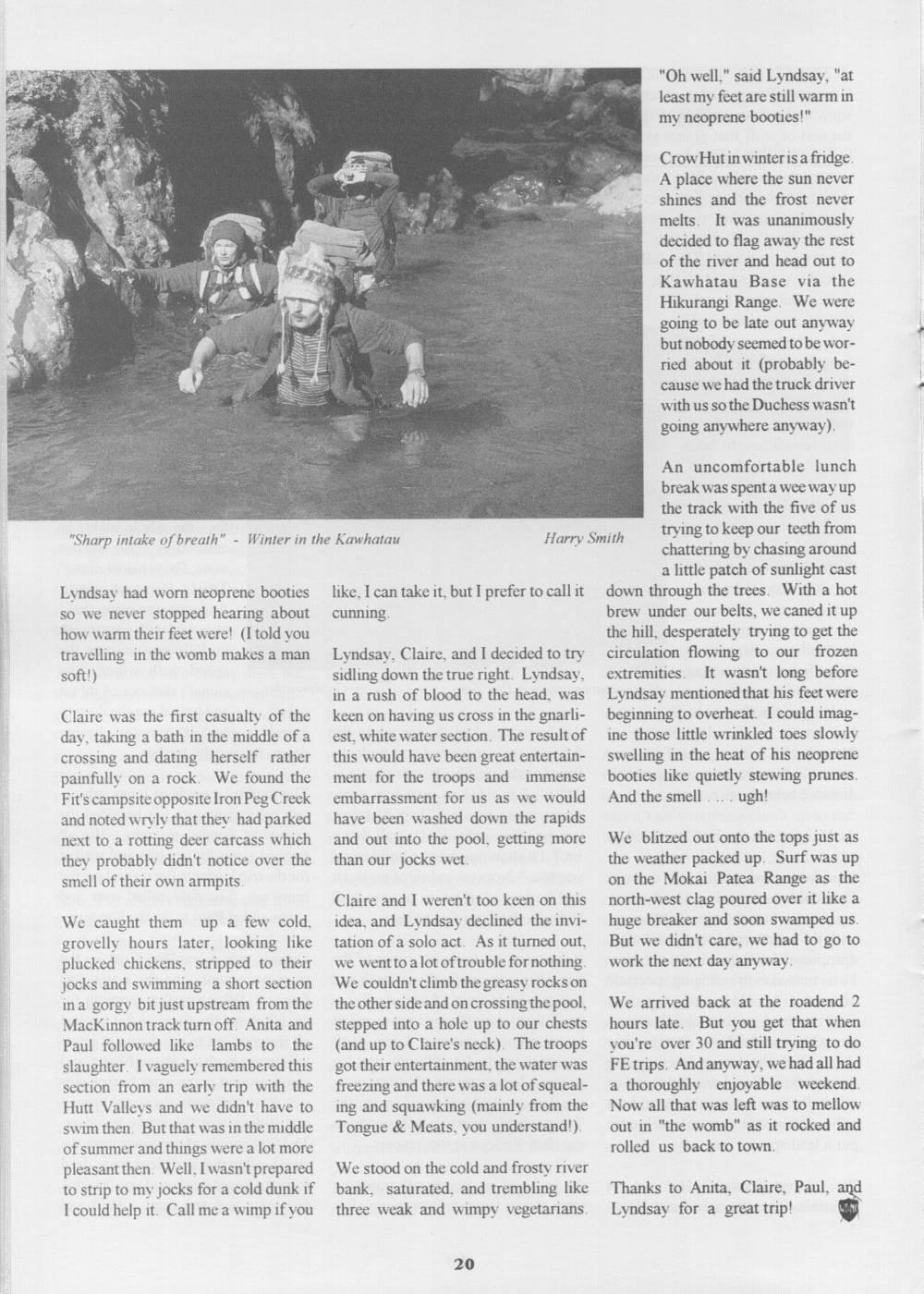 Scanned journal page 3 of 4: So This is Fe Tongue & Meat Style