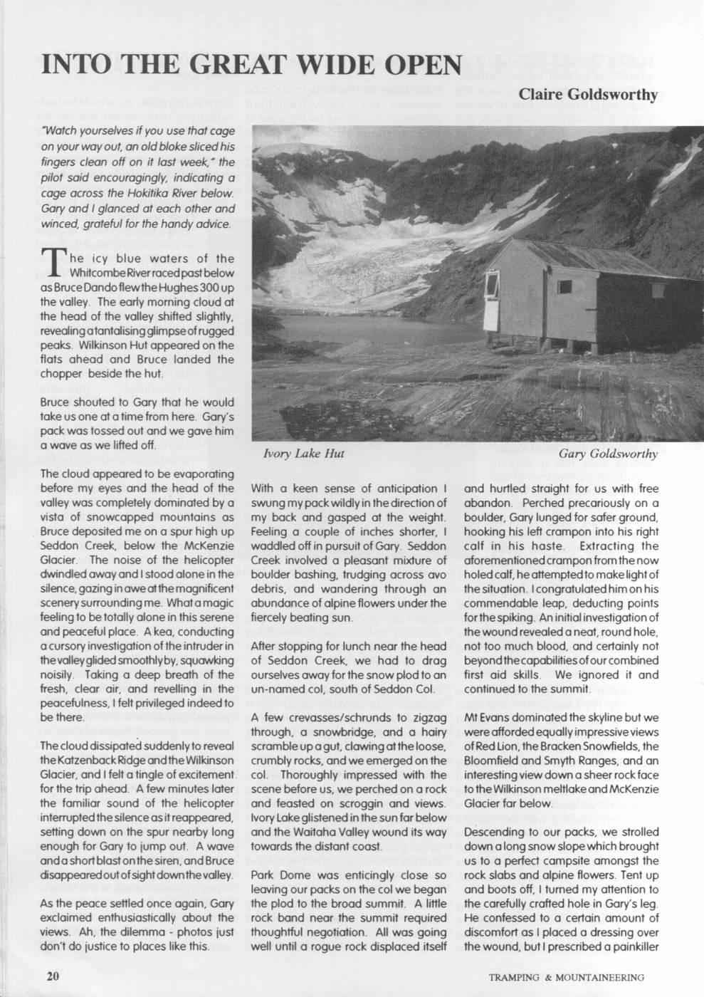 Scanned journal page 3 of 3: Getting There Will Be Half the Fun