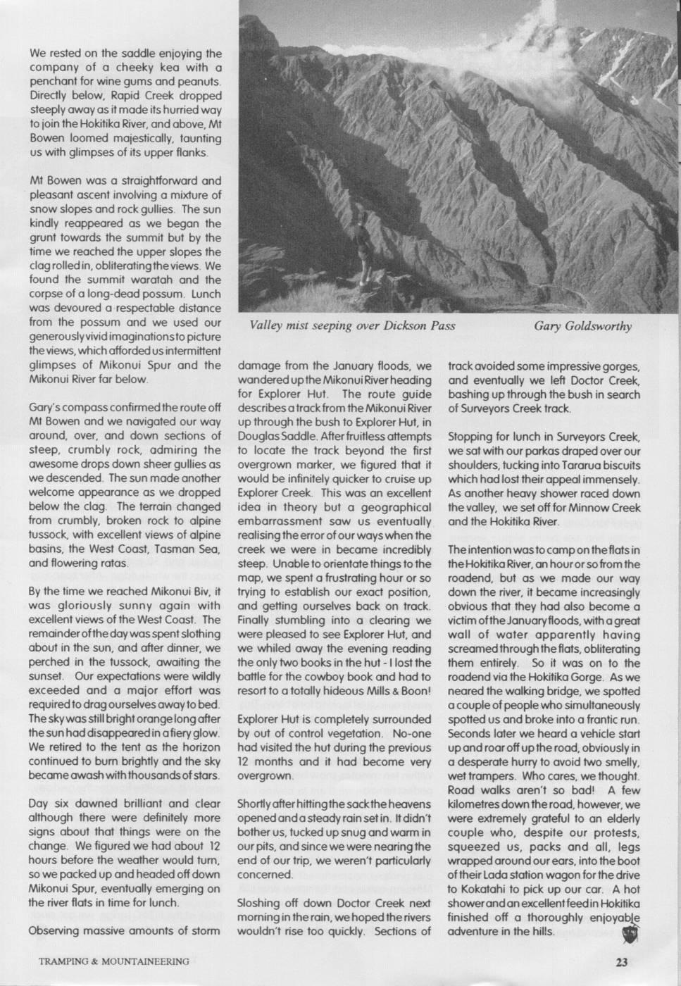 Scanned journal page 4 of 5: Into the Great Wide Open