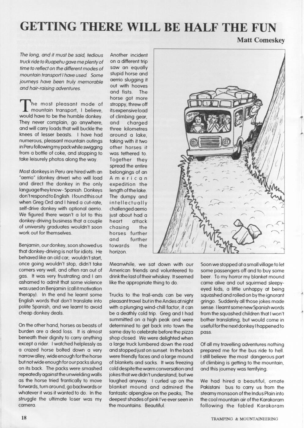 Scanned journal page 5 of 5: Paddling to Pipiriki: a canoe trip down the Wanganui River