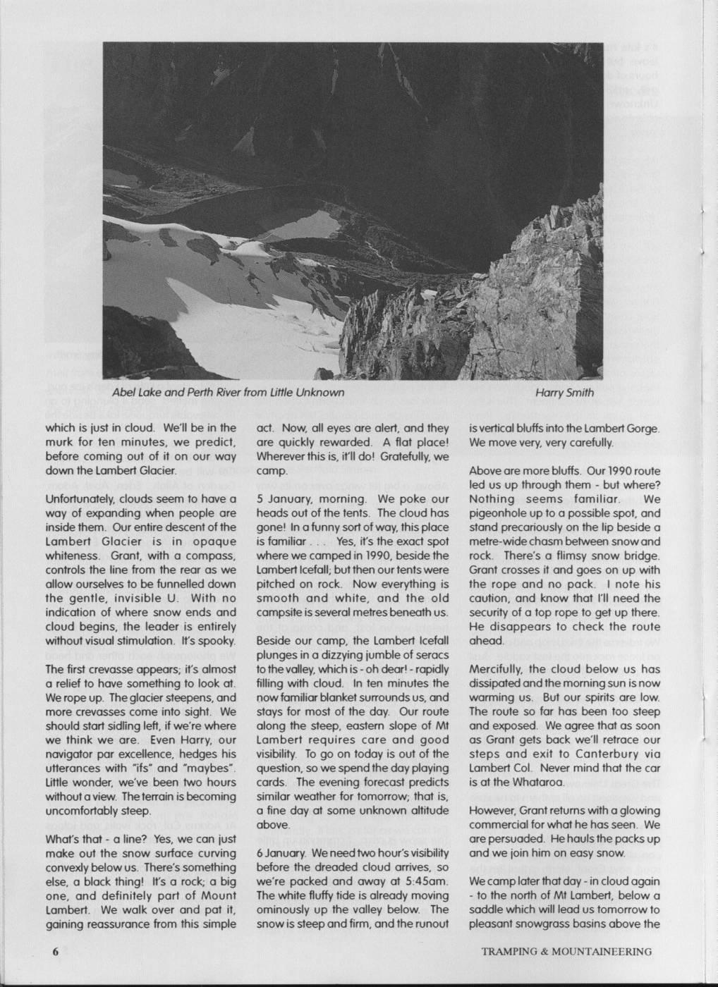 Scanned journal page 3 of 5: The Great Unknown