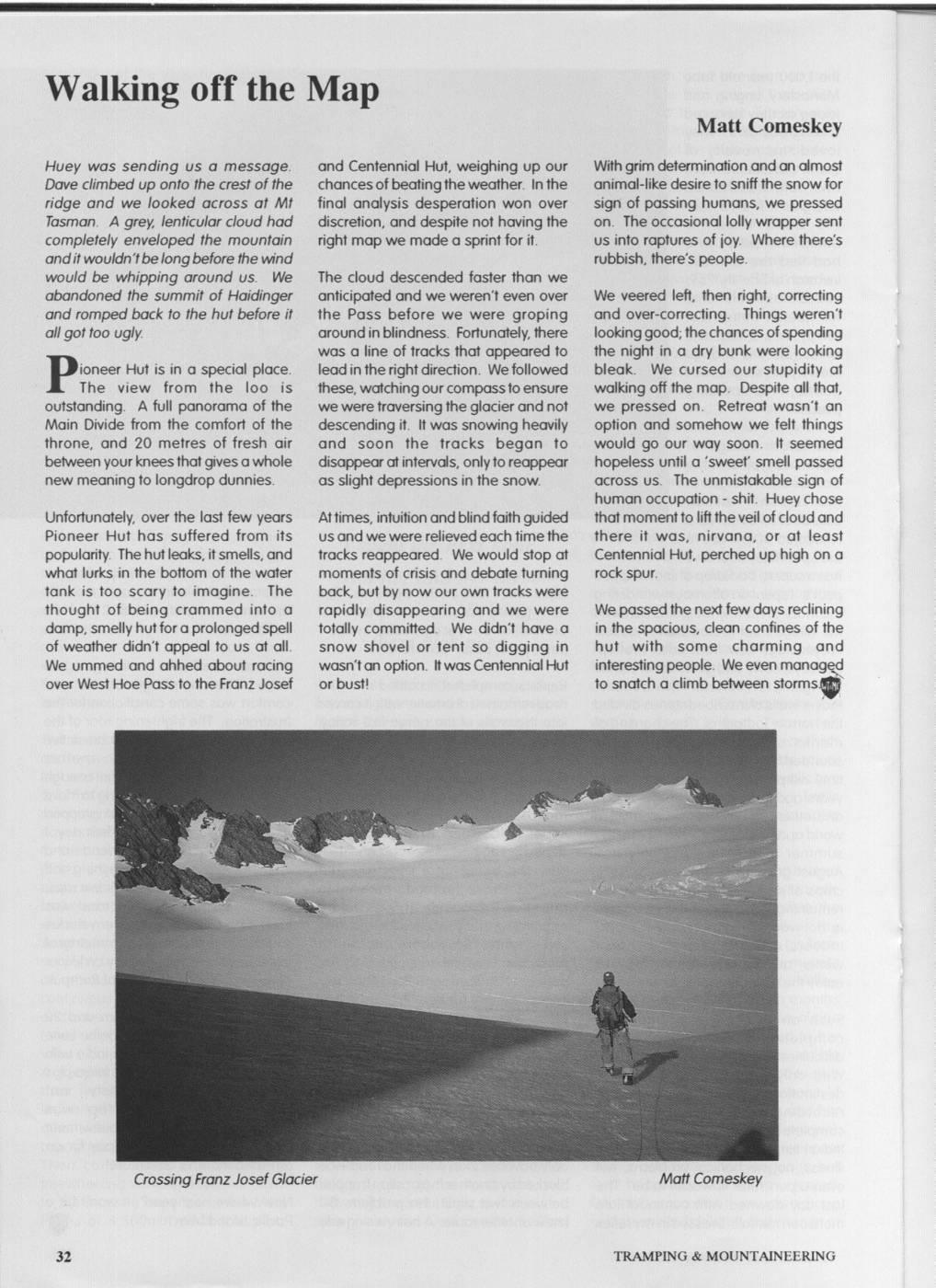 Scanned journal page 4 of 4: The Indian Himalaya by Bike