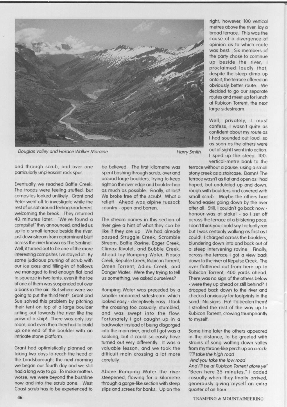 Scanned journal page 4 of 7: "Unfinished Business"
