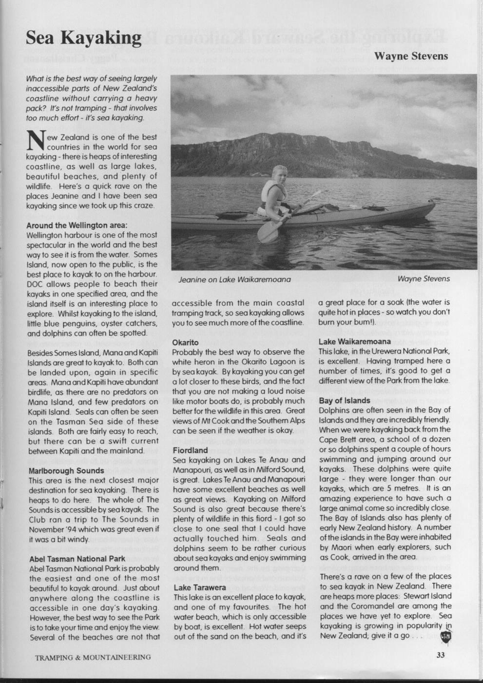 Scanned journal page 2 of 2: Walking off the Map