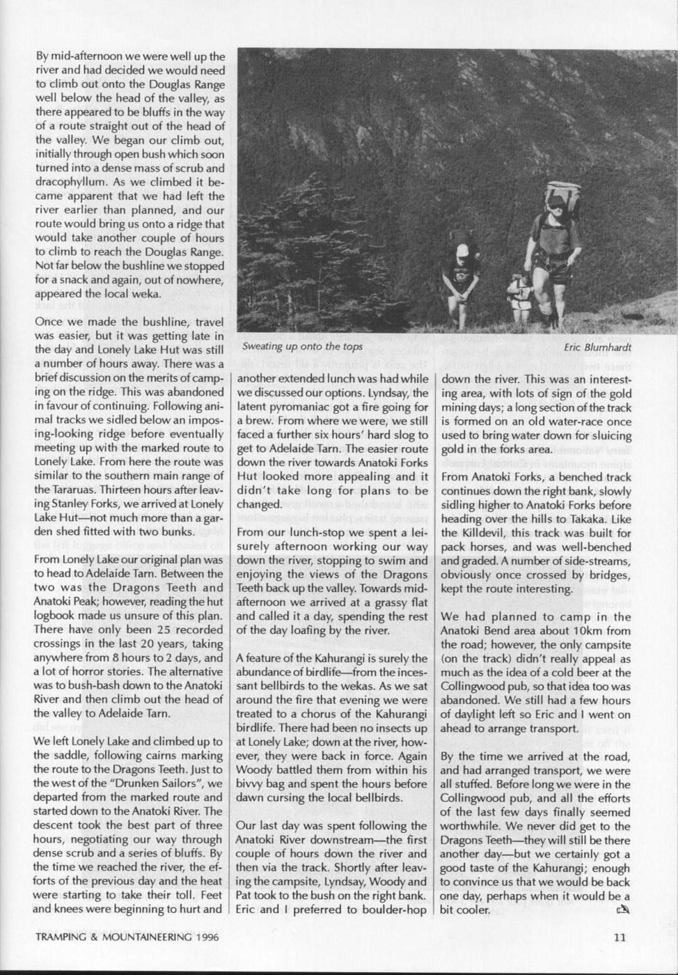 Scanned journal page 2 of 3: Killdevil and the Teeth of the Dragon