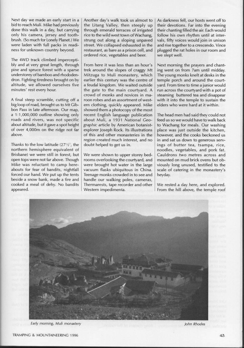 Scanned journal page 2 of 5: The Lost Kingdom of Muli