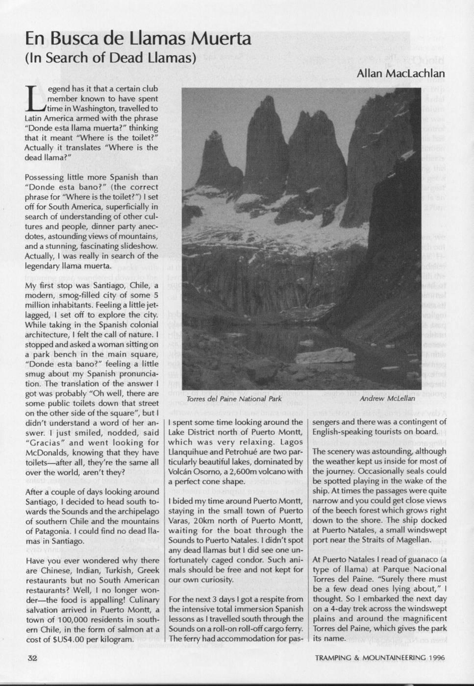 Scanned journal page 3 of 3: Troll Hunting in Norway