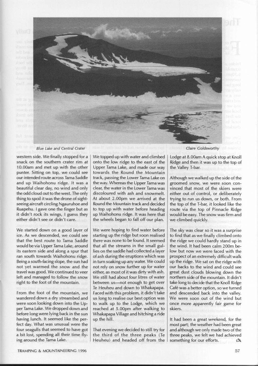 Scanned journal page 2 of 3: Two Out of Three Ain't Bad