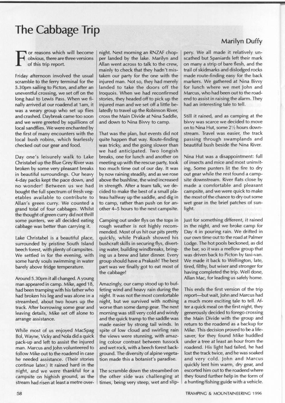 Scanned journal page 3 of 3: Two Out of Three Ain't Bad