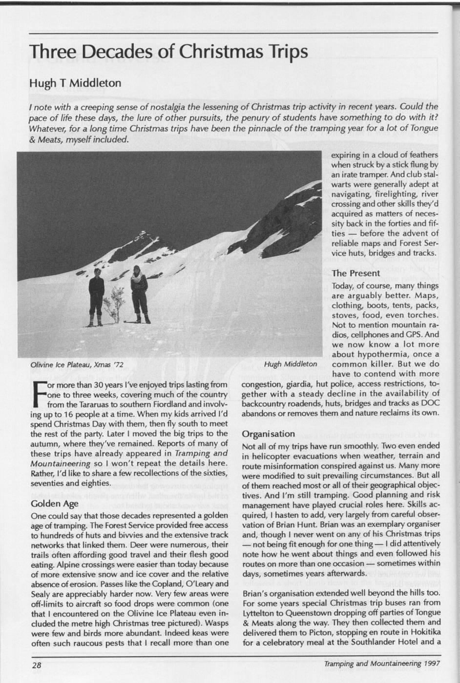 Scanned journal page 3 of 3: A Grand Traverse