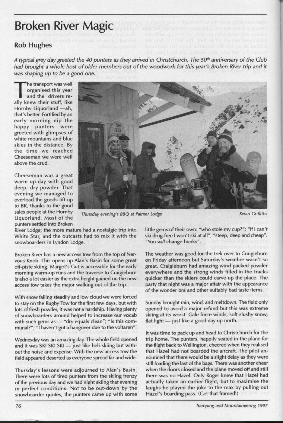 Scanned journal page 3 of 3: A Tale of Six Himalayan Passes
