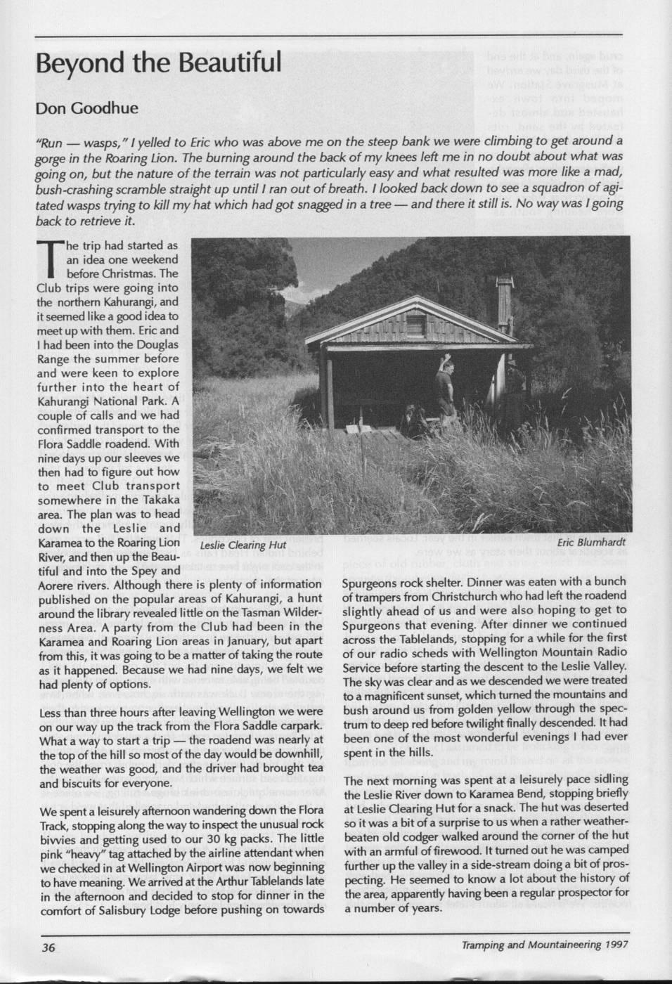 Scanned journal page 3 of 3: A Top Time in Northern Queensland