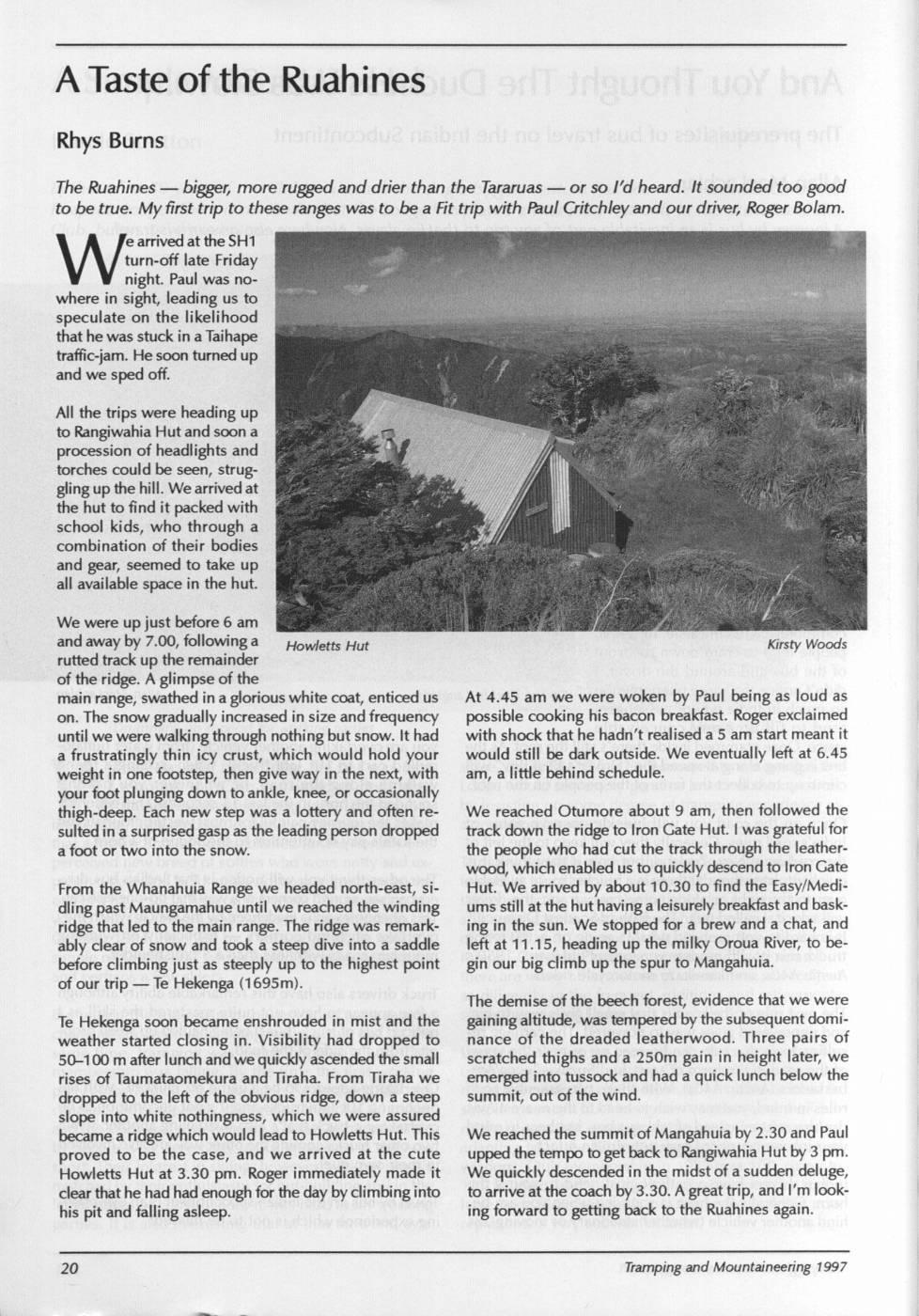 Scanned journal page 2 of 2: And You Thought The Duchess Was Slow...