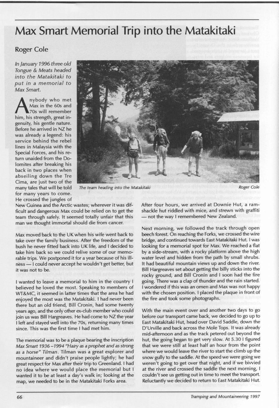 Scanned journal page 5 of 5: Hands to the Paddle