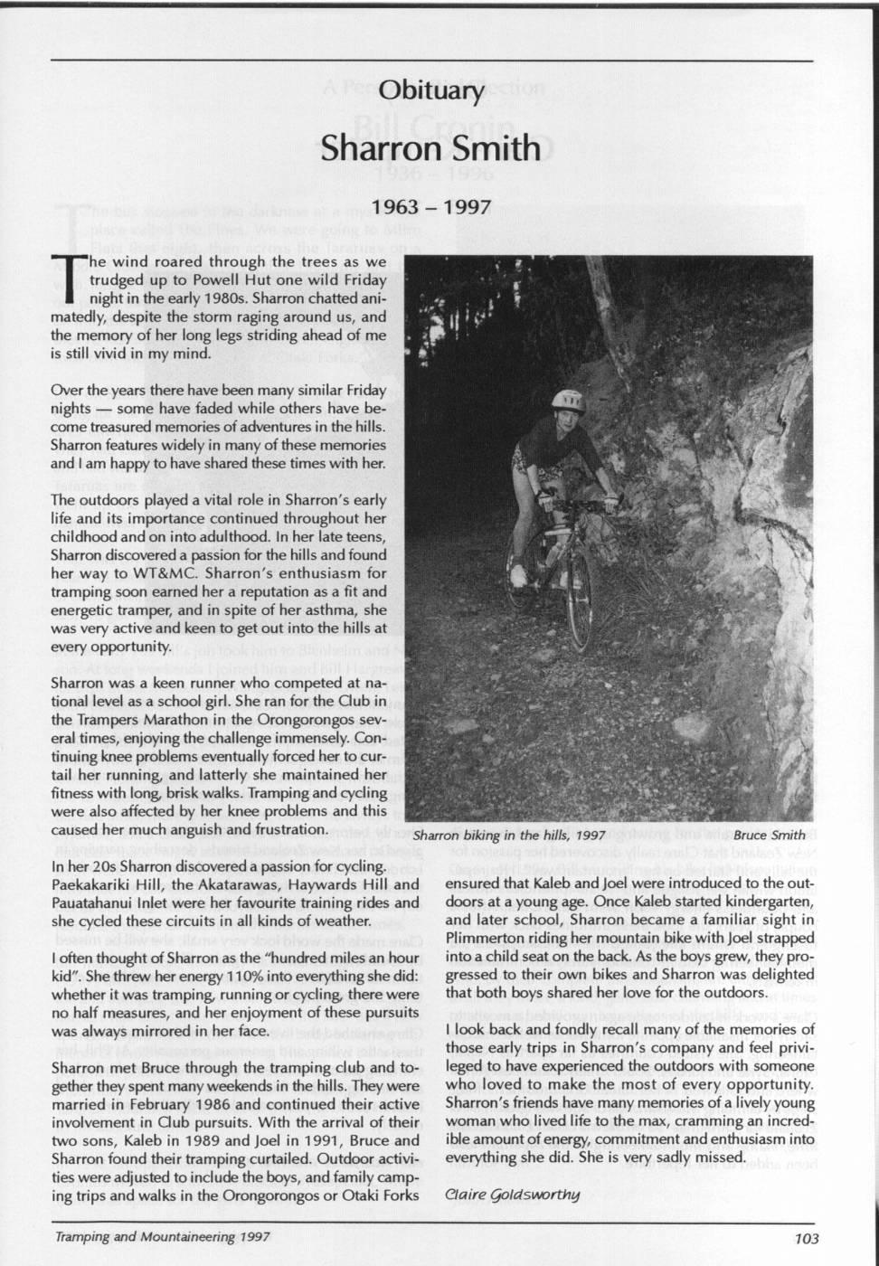 Scanned journal page 2 of 2: How Tramping Is Meant To Be