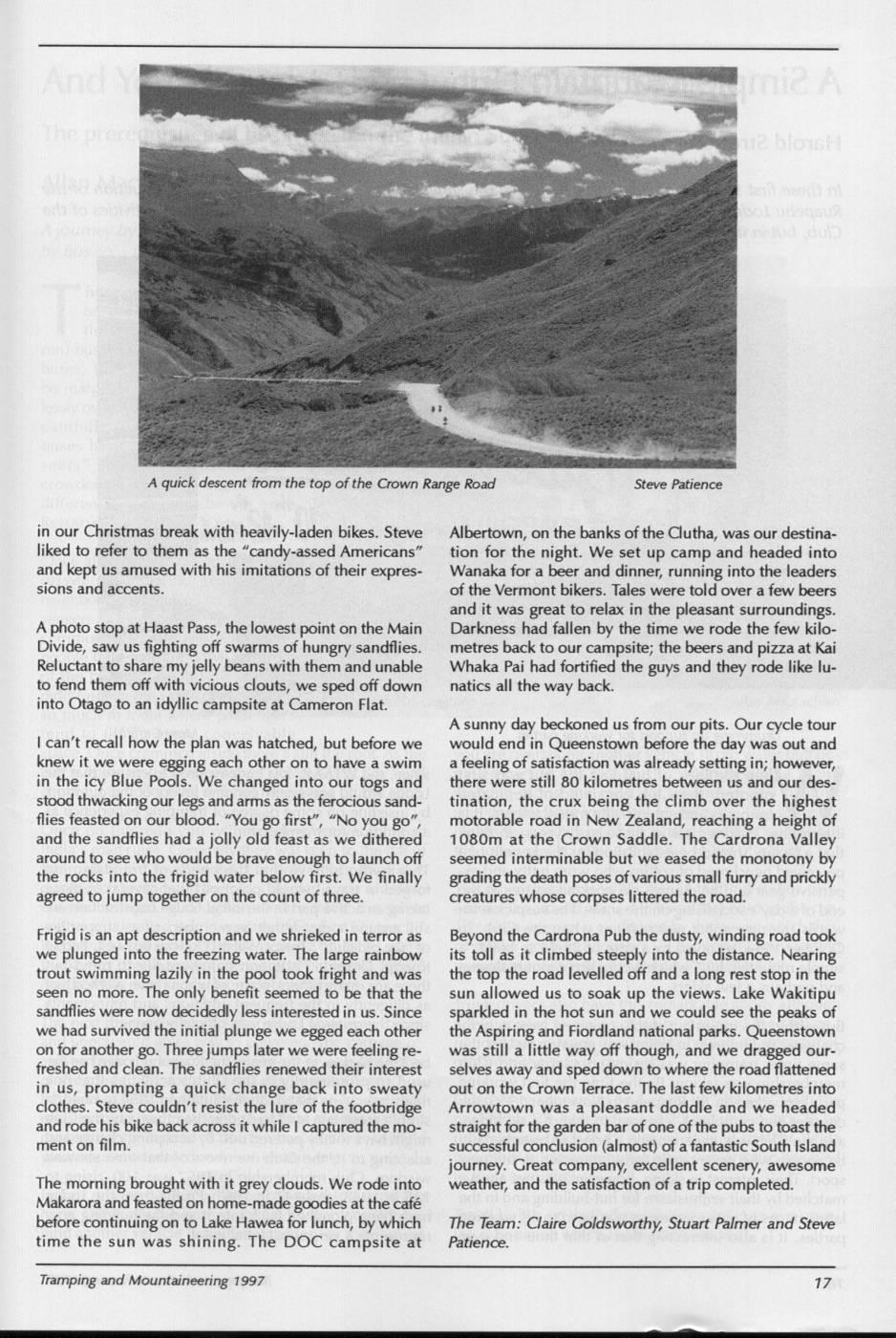 Scanned journal page 4 of 5: No Rest for the Wicked