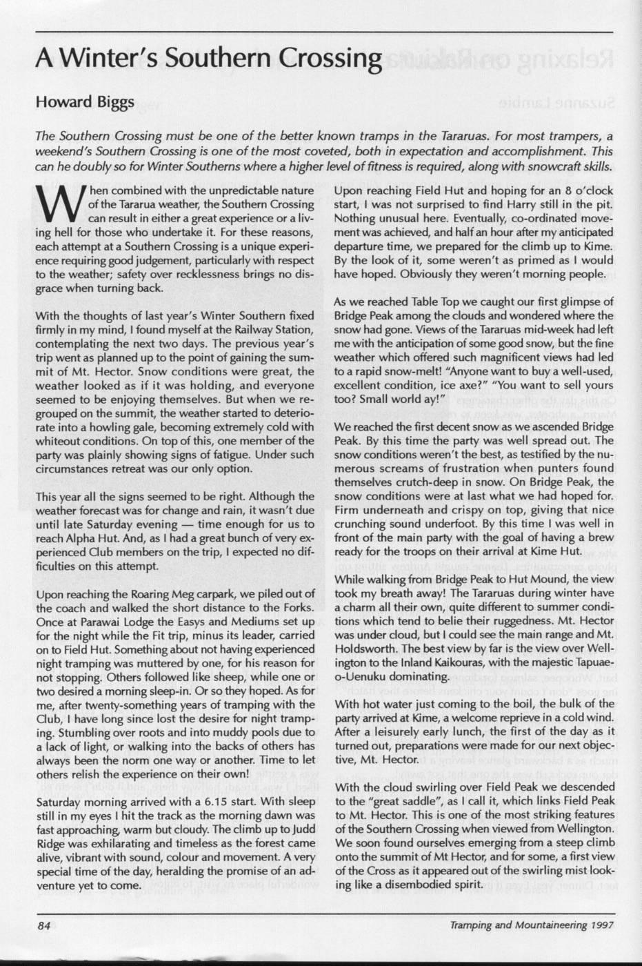 Scanned journal page 2 of 2: Relaxing on Rakiura