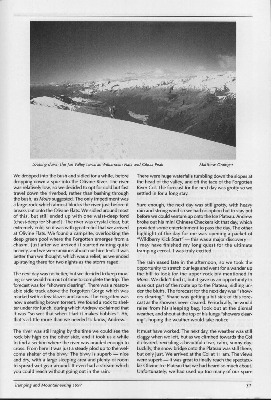 Scanned journal page 2 of 5: "Showers Clearing"