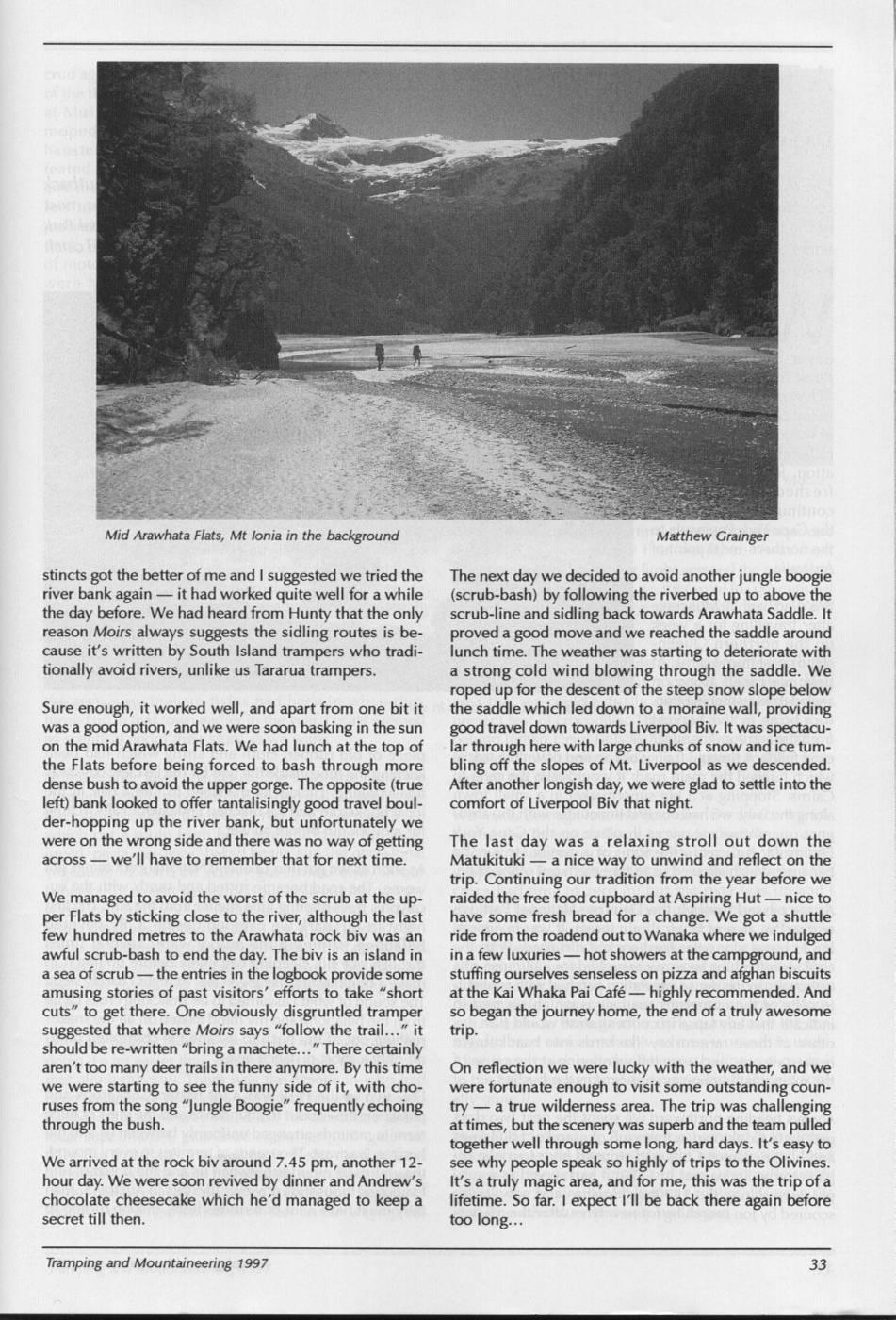 Scanned journal page 4 of 5: "Showers Clearing"