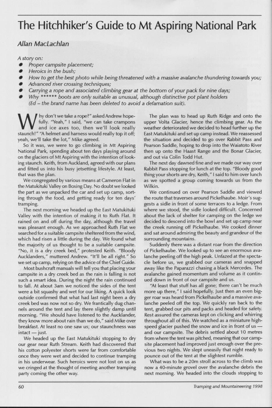 Scanned journal page 3 of 3: "A Fishy Tale"