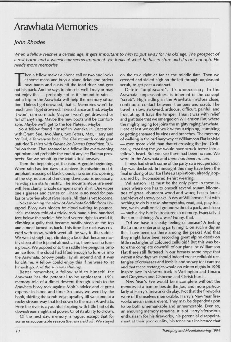 Scanned journal page 3 of 3: A "Hopeless" Weekend