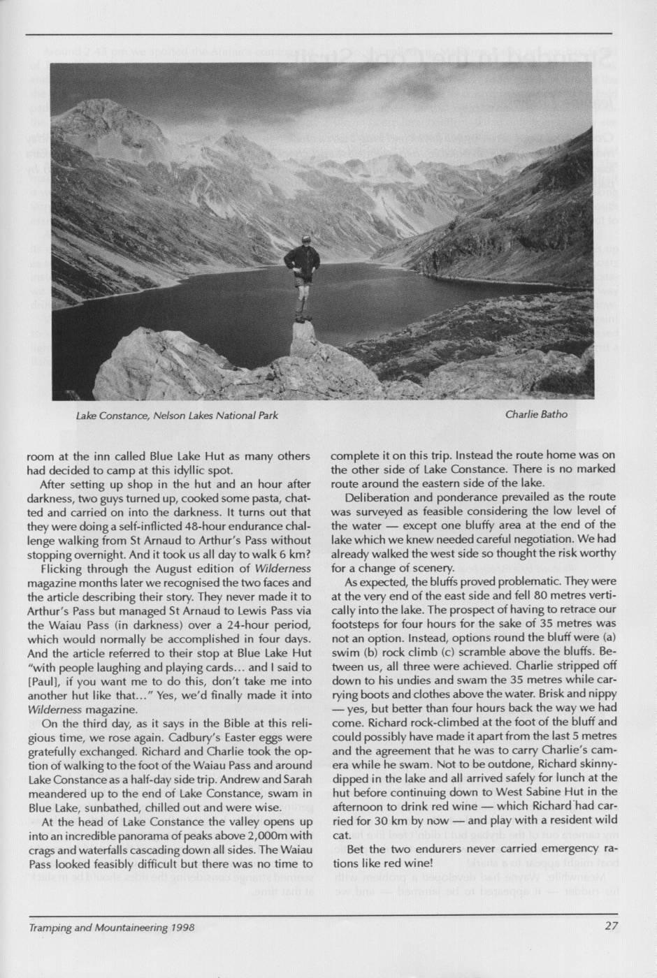Scanned journal page 2 of 3: Making a Pass at Constance