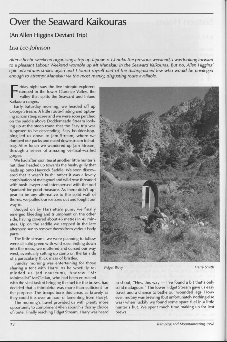 Scanned journal page 2 of 2: Sixteen Hours