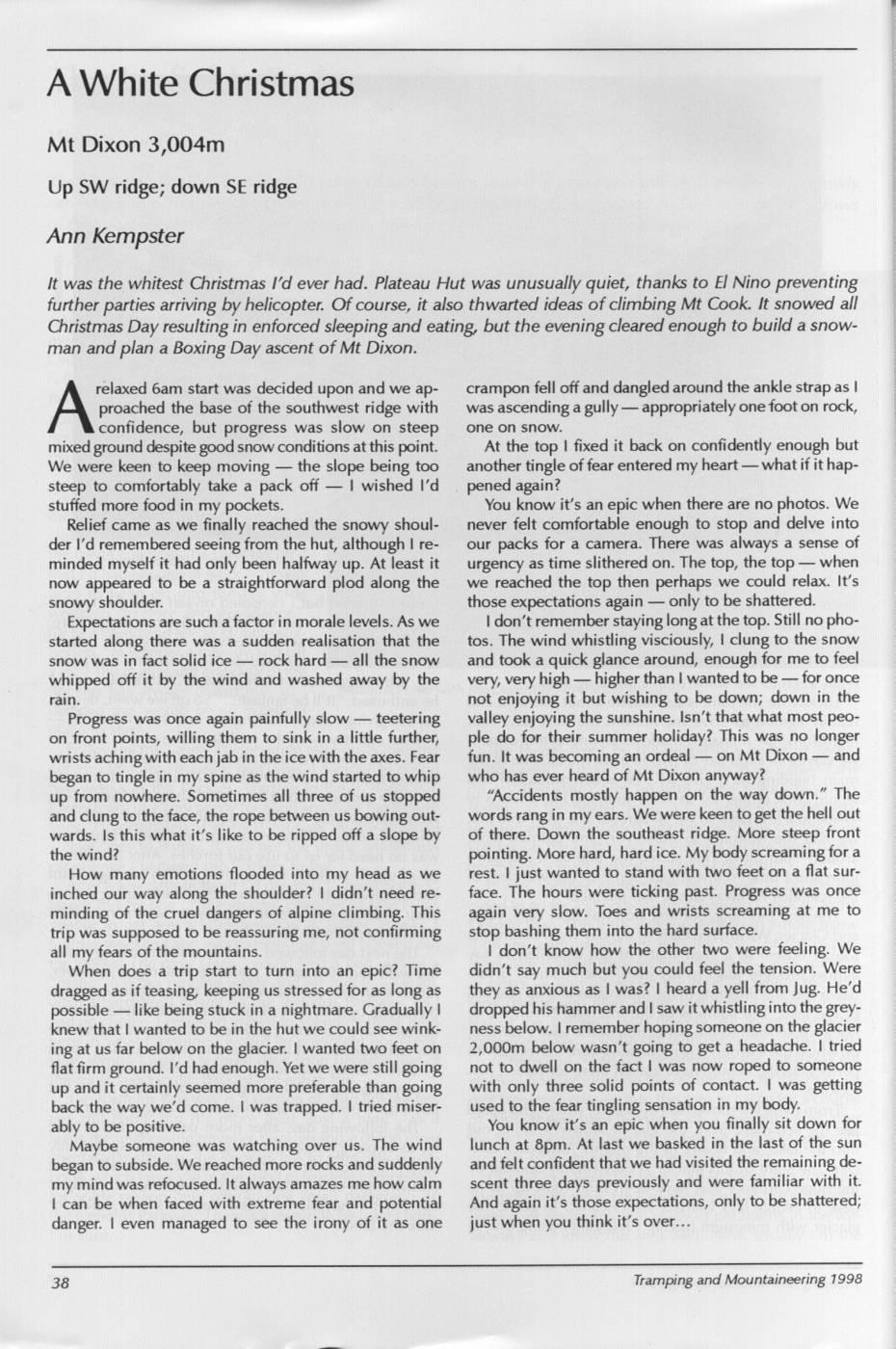 Scanned journal page 3 of 3: The Icefields Parkway, Canada