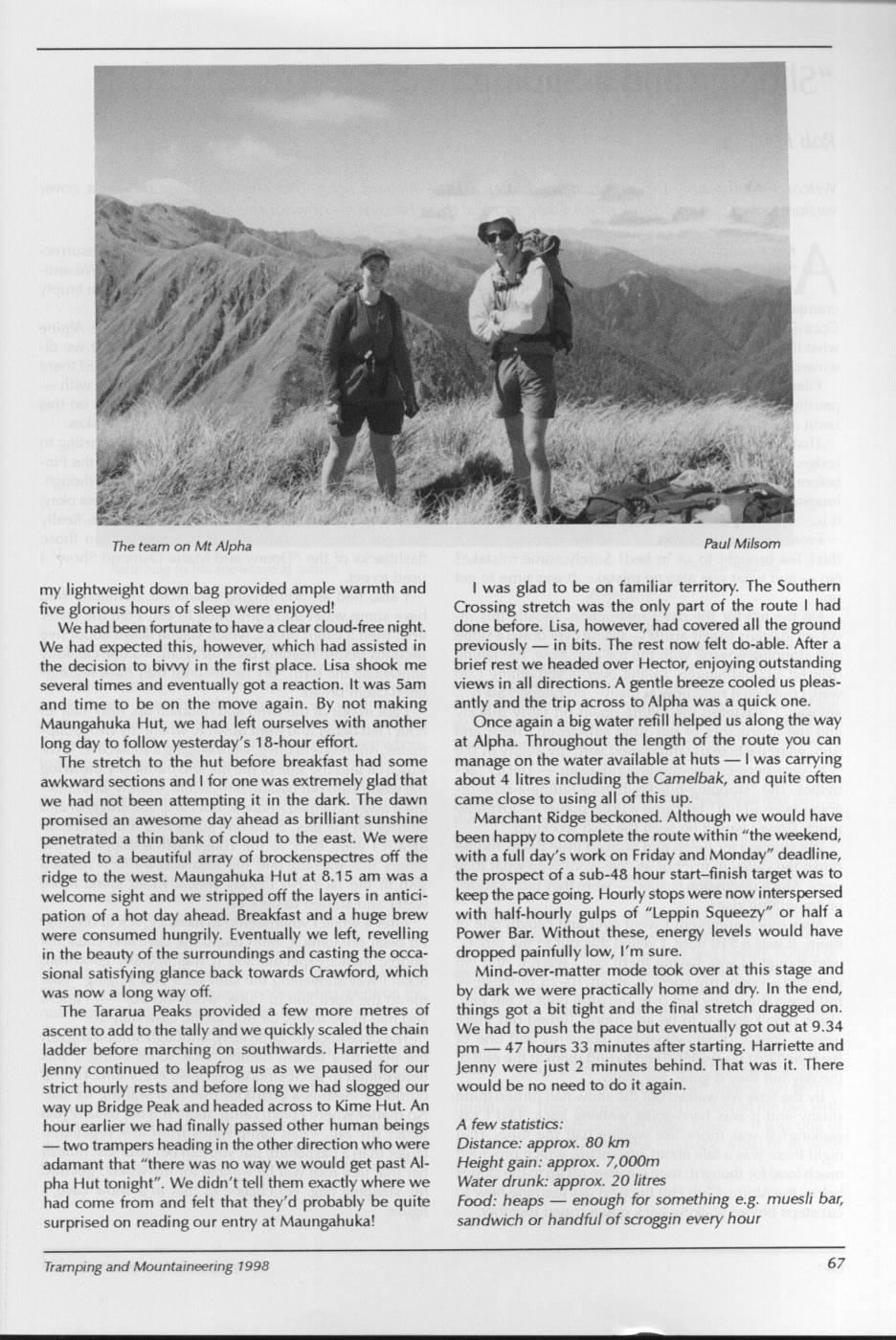 Scanned journal page 2 of 3: The S-K