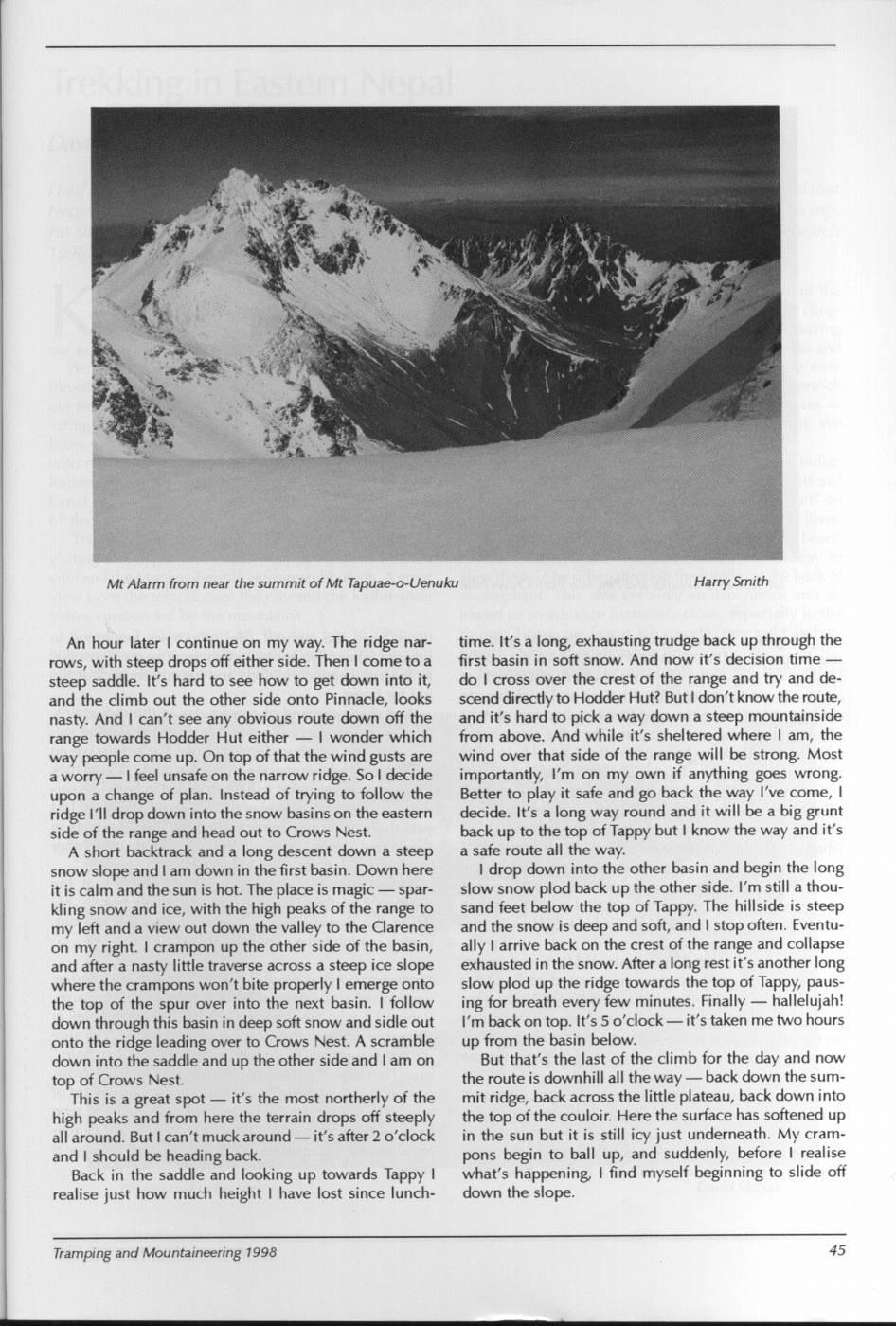 Scanned journal page 2 of 4: Twice to the Top of Tappy