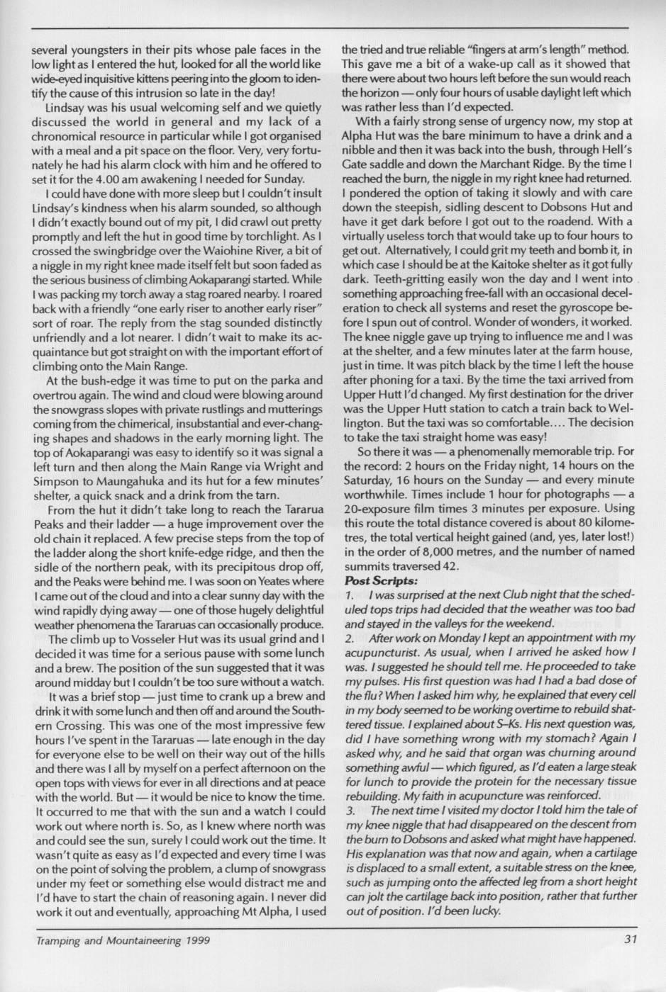 Scanned journal page 2 of 3: An Ultimate Timeless S-K