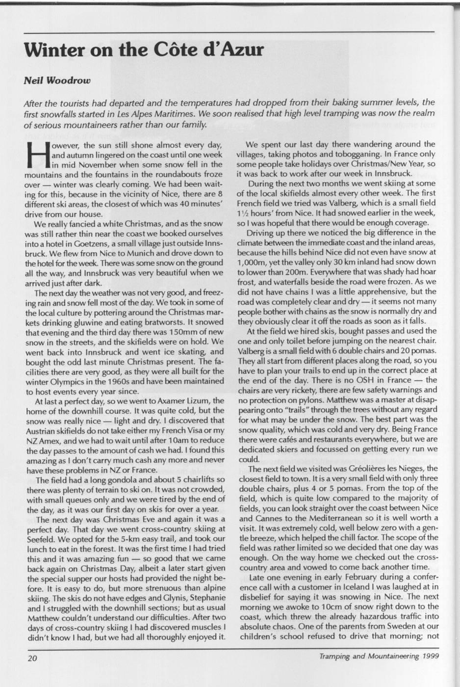 Scanned journal page 3 of 3: Escape from Rabbit Pass